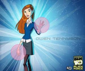 yapboz Gwen Tennyson, bir Ben 10 kahramanları ve Ben 10 Alien Force